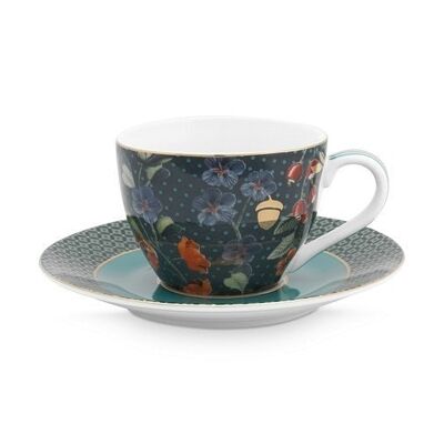 PIP - Pair coffee cup Winter Wonderland Overall Dark blue 120ml