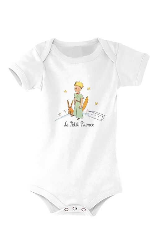 Body blanc " le Petit Prince et le Renard "