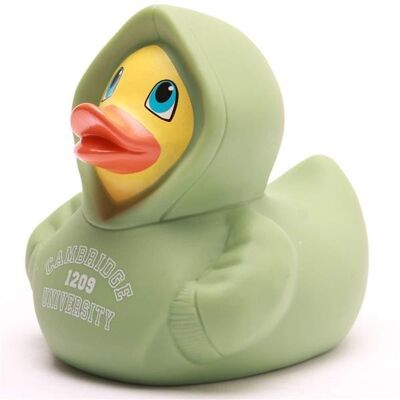 Sweat à capuche canard en caoutchouc Université de Cambridge - vert - canard en caoutchouc