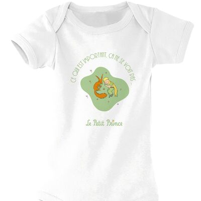 White bodysuit "the Little Prince is sleeping"