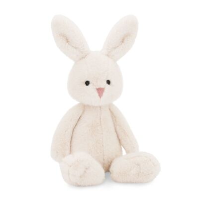 Peluche, La Plus Douce, Lapin Blanc (33cm)