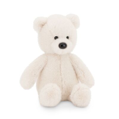 Peluche, Le plus doux, Ours blanc (25 cm)