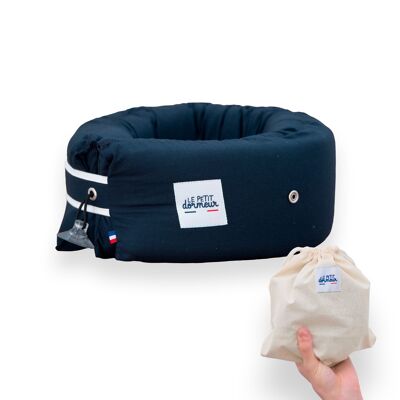 Coussin de voyage Le Petit Dormeur - Bleu nuit