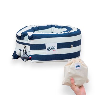 Le Petit Dormeur Travel Pillow - Blue Stripes