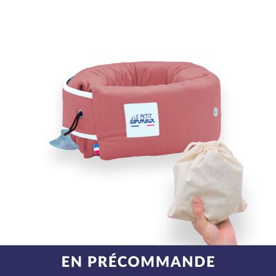 Almohada de viaje infantil Le Petit Dormeur - Algodón Terracota