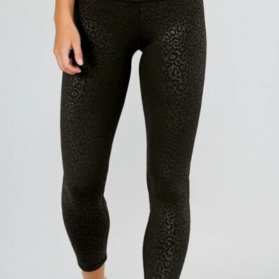 Leggings a vita alta Jet Leopard 7/8