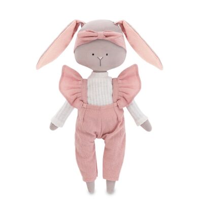 Peluche en coton, Cotti Motti, Lucy le lapin (30 cm)