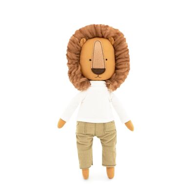 Peluche de algodón, Cotti Motti, Simón el León (30cm)