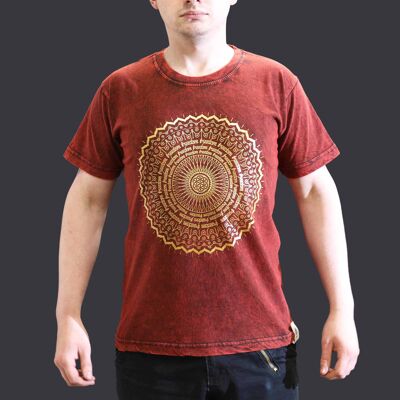 Maglietta Nomad Sari piccola - Mandala - Marrone