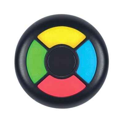 Juego de laberinto de memoria electrónico portátil con botones de colores para niños y adultos