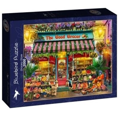 Rompecabezas de 2000 piezas - Tienda de comestibles