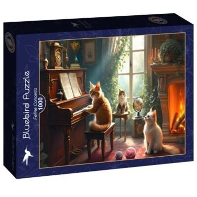 Puzzle da 1000 pezzi - Concerto felino