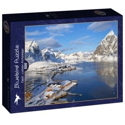Rompecabezas de 500 piezas - Fiordo - Archipiélago de Lofoten