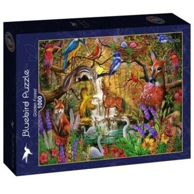 Puzzle da 1000 pezzi - Foresta dorata
