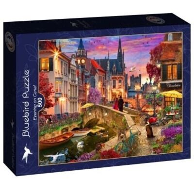 Puzzle da 500 pezzi - Sera sul canale