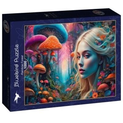 Puzzle da 1000 pezzi - Foresta arcobaleno