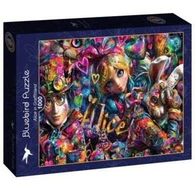 Puzzle 1000 Pièces - Alice au Pays des Graffitis