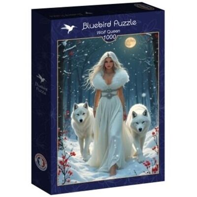 1000 Piece Puzzle - Queen of the Wolves