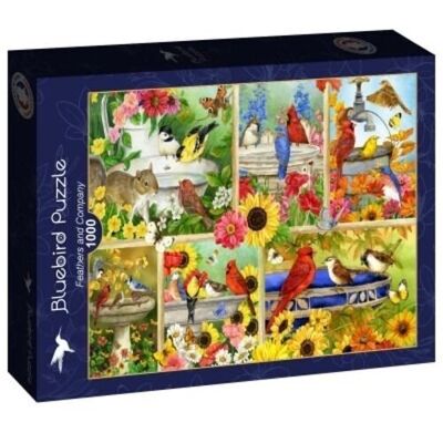 1000 Piece Puzzle - Feathers and Company