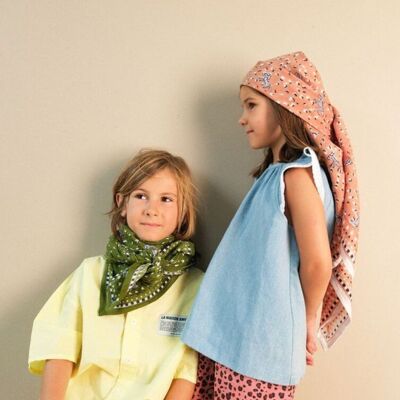 Foulard Adulte Zebra Beige