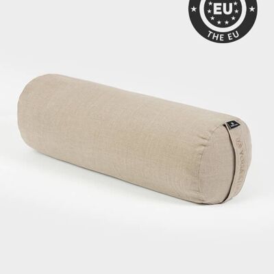 Traversin en lin de sarrasin biologique de Yoga Studio EU