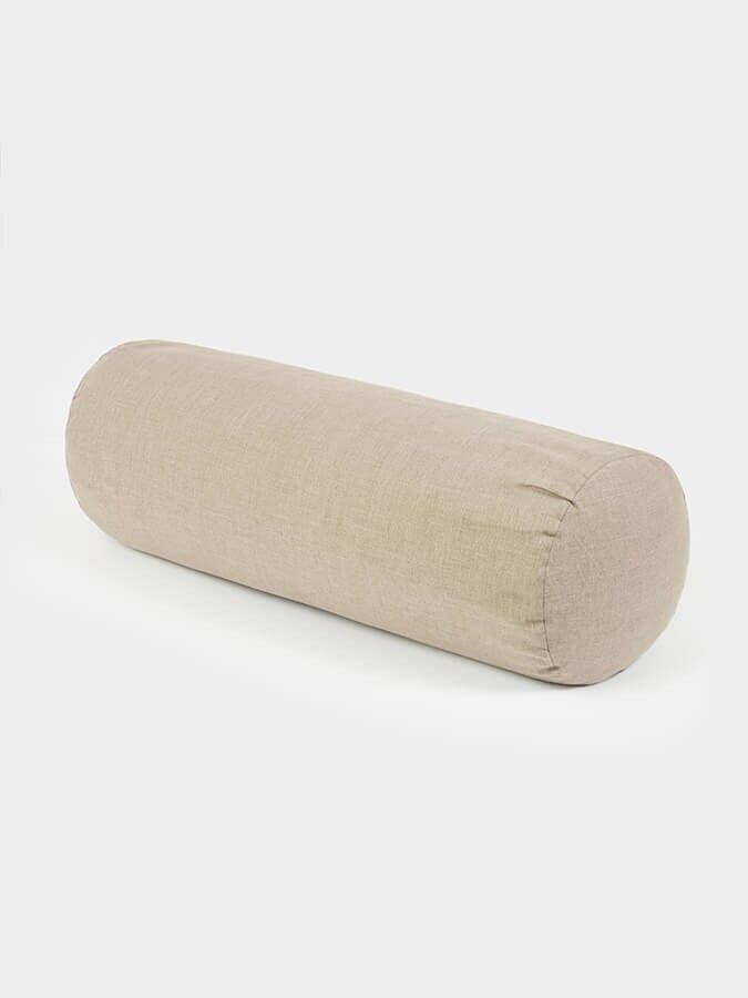 Yoga Studio EU Organic Buckwheat Linen Bolster