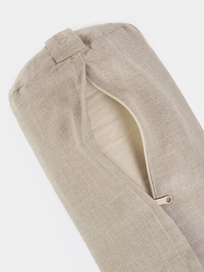Yoga Studio EU Organic Buckwheat Linen Bolster