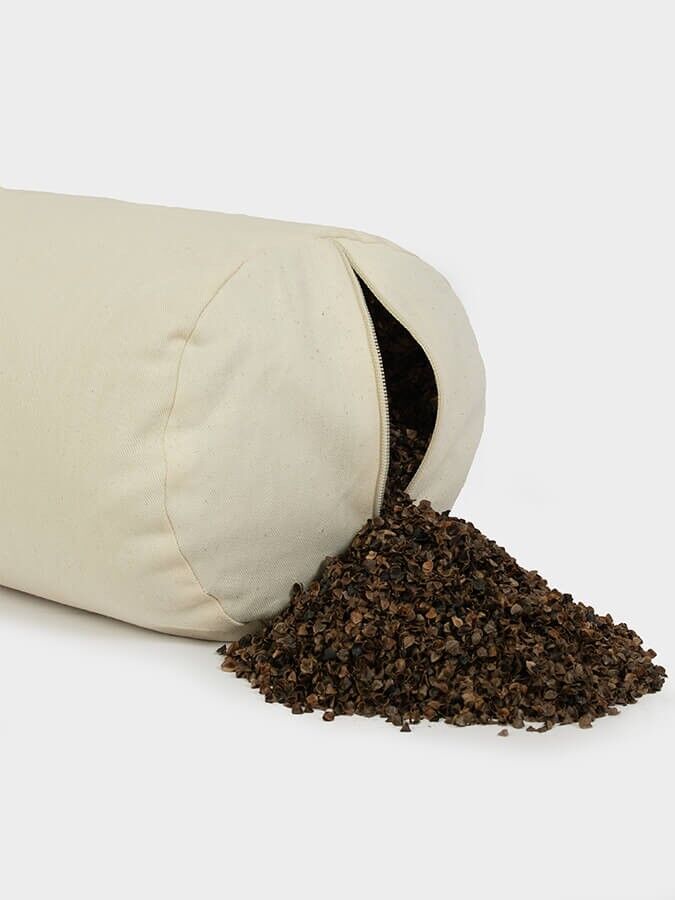 Yoga Studio EU Organic Buckwheat Linen Bolster