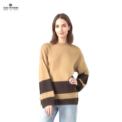 Cashmere Blend Crewneck Sweater, art. 8190