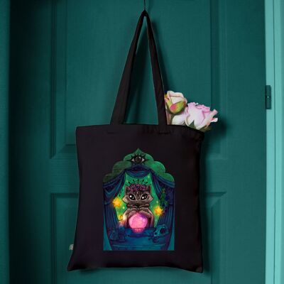Bolso de mano ilustrado de la Sra. Léochat