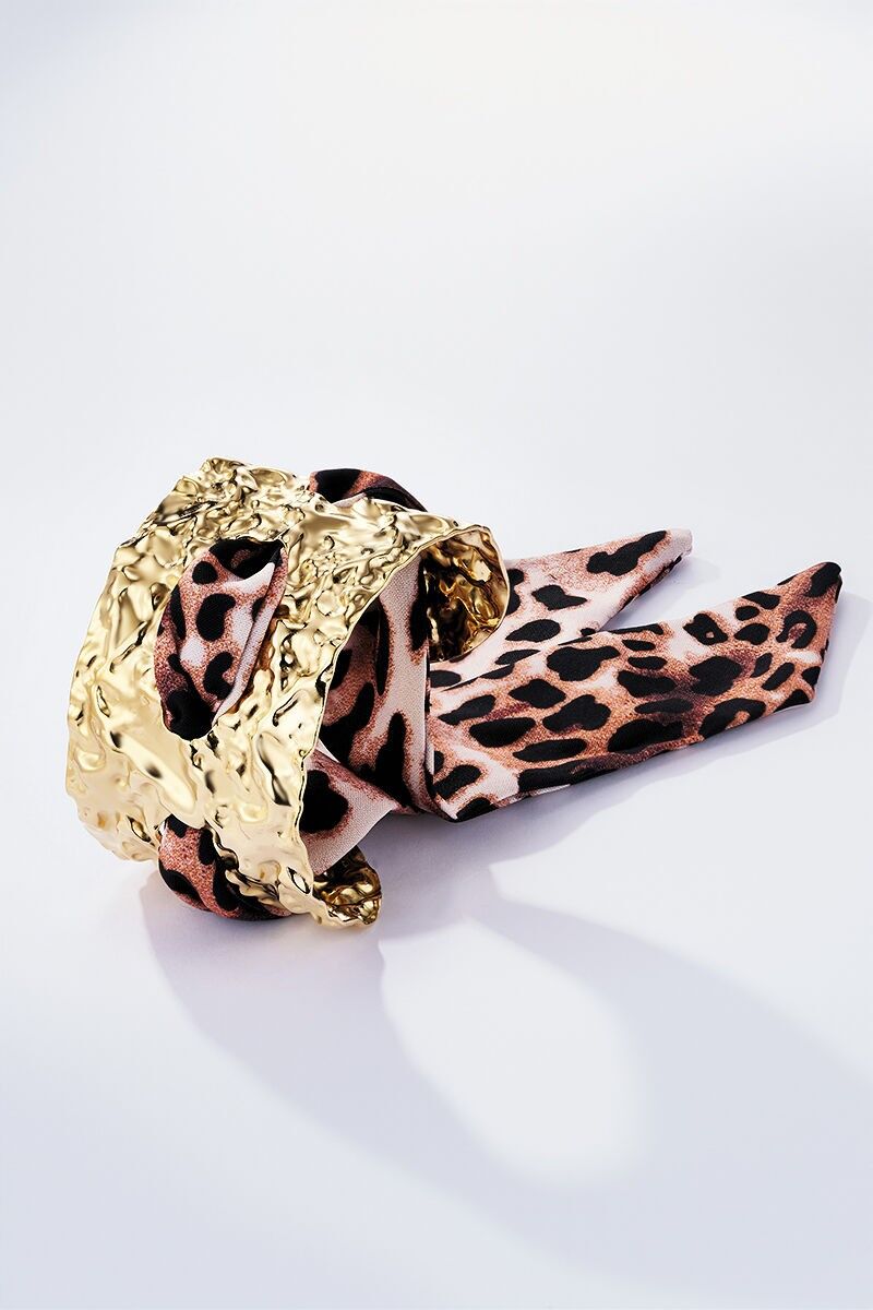 Braccialetti rigidi in acciaio inossidabile con sciarpa 324JJ01