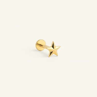 Piercing titane Star