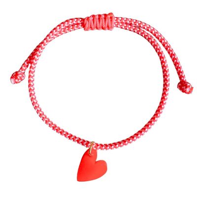 Bracelet Lume Charms | Cœur Rouge