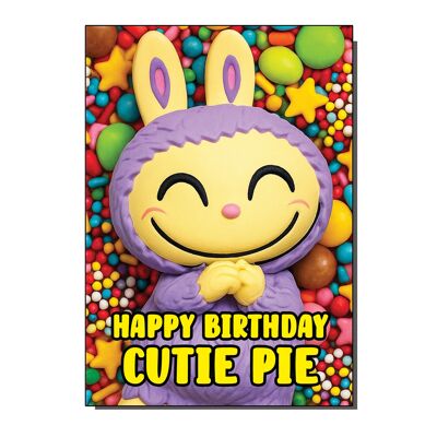 Tarjeta de felicitación de feliz cumpleaños, Cutie Pie