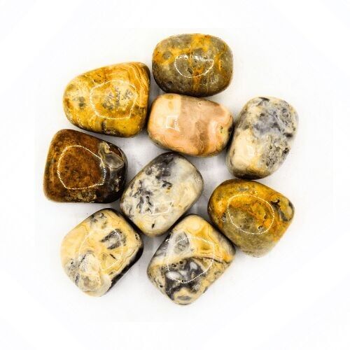 Pietre burattate in agata Crazy Lace 'A' 200 gr