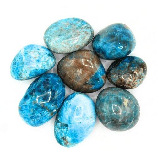 Pietre burattate di apatite 'AB' 200 gr