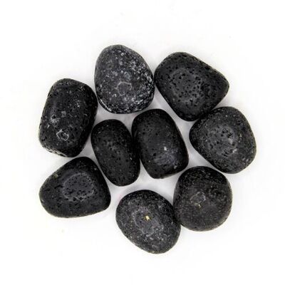 Pierres de lave « A » Pierres roulées 200 gr