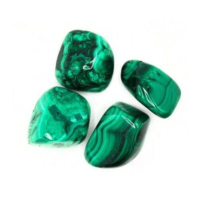 Pierres roulées de malachite « A » 100 gr