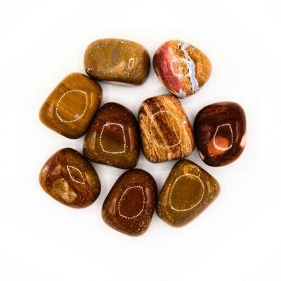 Pietre burattate di diaspro Mookaite 'A' 200 gr