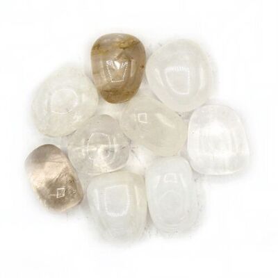 Cristal de roca 'A' Piedras pulidas 200 gr