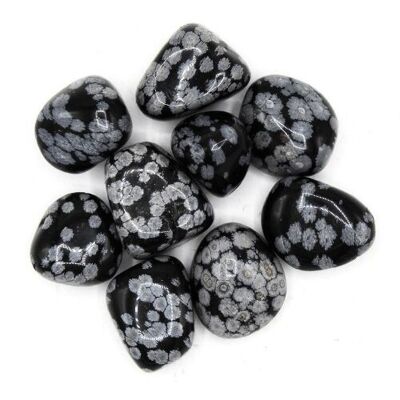 Obsidiana moteada 'A' Piedras pulidas 200 gr