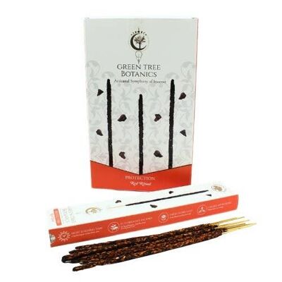 Encens de protection botanique – Rituel rouge