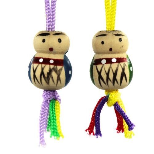 Bambole cinesi portafortuna piccole (confezione da 144 pezzi)