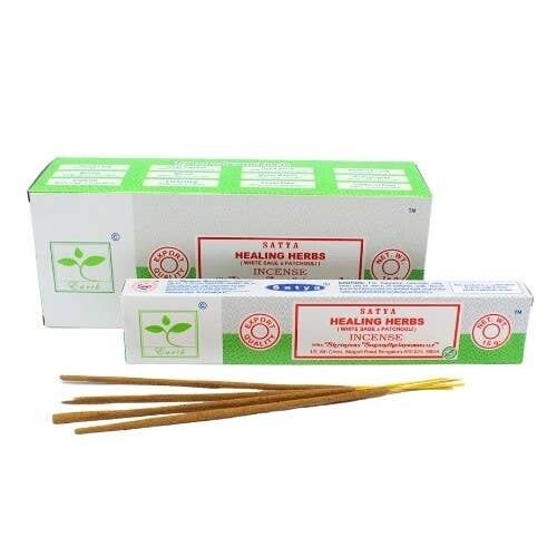 Incenso alle erbe curative Earth Satya 15 g