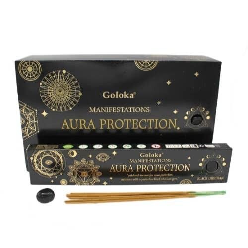Goloka Manifestations Aura Protection Pierre Encens