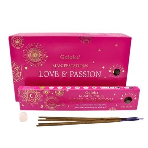 Encens de pierres précieuses Goloka Manifestations Amour et Passion