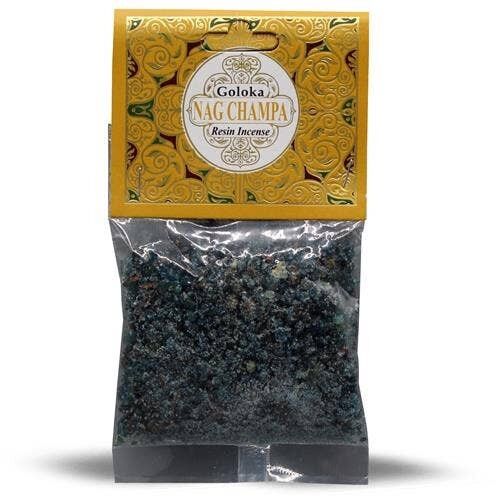 Goloka Resin Incense Nag Champa - 30 grammi 12 confezioni