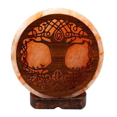 Himalayan Salt Lamp Celtic Tree of Life 5 kg