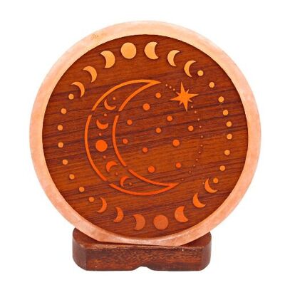 Himalayan Salt Lamp Moon Phase 5 kg