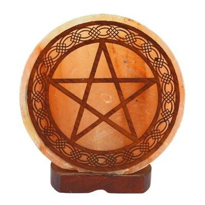 Himalayan Salt Lamp Pentagram 5 kg